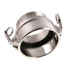 Camlock DN 90 (4'') Stainless Steel Coupling R 4'' Male Thread Type B MIL-C-27487