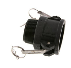Camlock DN 50 (2'') Polypropylene Coupling R 2'' Male Thread Type B MIL-C-27487