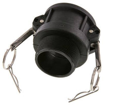 Camlock DN 50 (2'') Polypropylene Coupling R 2'' Male Thread Type B MIL-C-27487