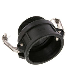Camlock DN 75 (3'') Polypropylene Coupling R 3'' Male Thread Type B MIL-C-27487