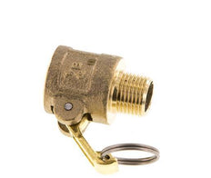Camlock DN 15 (1/2'') Brass Coupling R 1/2'' Male Thread Type B MIL-C-27487