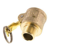 Camlock DN 15 (1/2'') Brass Coupling R 1/2'' Male Thread Type B MIL-C-27487