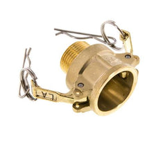 Camlock DN 20 (3/4'') Brass Coupling R 3/4'' Male Thread Type B MIL-C-27487