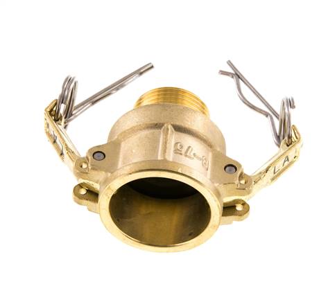 Camlock DN 20 (3/4'') Brass Coupling R 3/4'' Male Thread Type B MIL-C-27487