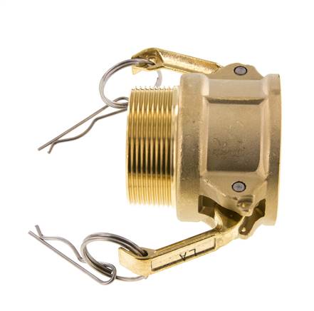 Camlock DN 50 (2'') Brass Coupling R 2'' Male Thread Type B MIL-C-27487