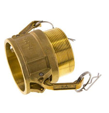 Camlock DN 60 (2 1/2'') Brass Coupling R 2 1/2'' Male Thread Type B MIL-C-27487