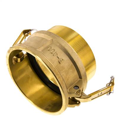 Camlock DN 140 (6'') Brass Coupling R 6'' Male Thread Type B MIL-C-27487
