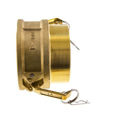 Camlock DN 140 (6'') Brass Coupling R 6'' Male Thread Type B MIL-C-27487
