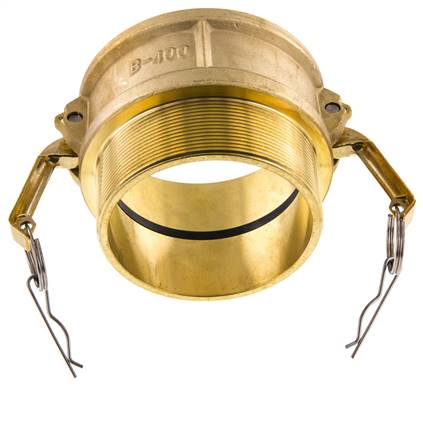 Camlock DN 120 (5'') Brass Coupling R 5'' Male Thread Type B MIL-C-27487