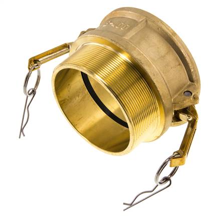 Camlock DN 120 (5'') Brass Coupling R 5'' Male Thread Type B MIL-C-27487