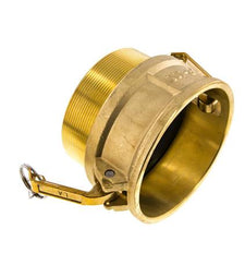 Camlock DN 120 (5'') Brass Coupling R 5'' Male Thread Type B MIL-C-27487