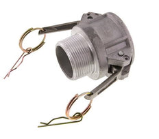 Camlock DN 40 (1 1/2'') Aluminium Coupling R 1 1/2'' Male Thread Type B MIL-C-27487