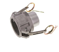 Camlock DN 40 (1 1/2'') Aluminium Coupling R 1 1/2'' Male Thread Type B MIL-C-27487