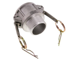 Camlock DN 40 (1 1/2'') Aluminium Coupling R 1 1/2'' Male Thread Type B MIL-C-27487