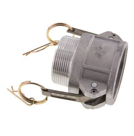 Camlock DN 50 (2'') Aluminium Coupling R 2'' Male Thread Type B MIL-C-27487