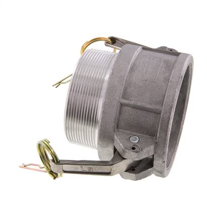 Camlock DN 75 (3'') Aluminium Coupling R 3'' Male Thread Type B MIL-C-27487