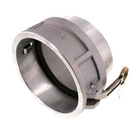 Camlock DN 120 (5'') Aluminium Coupling R 5'' Male Thread Type B MIL-C-27487