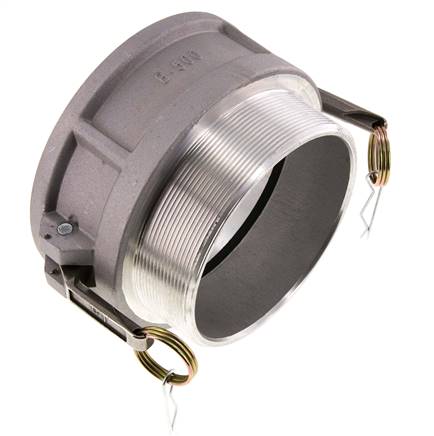 Camlock DN 140 (6'') Aluminium Coupling R 6'' Male Thread Type B MIL-C-27487