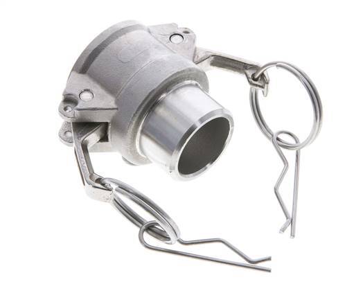 Camlock DN 25 (1'') Stainless Steel Coupling Weld End (33.7 mm) Type B (AS) MIL-C-27487