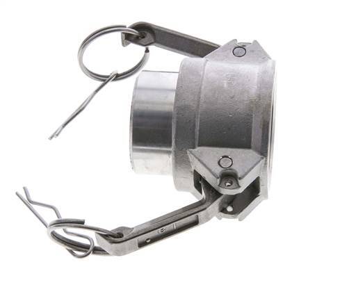 Camlock DN 40 (1 1/2'') Stainless Steel Coupling Weld End (48.3 mm) Type B (AS) MIL-C-27487