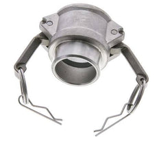 Camlock DN 40 (1 1/2'') Stainless Steel Coupling Weld End (48.3 mm) Type B (AS) MIL-C-27487
