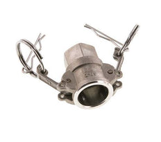 Camlock DN 15 (1/2'') Stainless Steel Coupling Rp 1/2'' Female Thread Type D MIL-C-27487