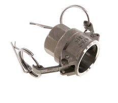 Camlock DN 20 (3/4'') Stainless Steel Coupling Rp 3/4'' Female Thread Type D MIL-C-27487