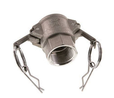 Camlock DN 25 (1'') Stainless Steel Coupling Rp 1'' Female Thread Type D MIL-C-27487