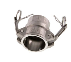 Camlock DN 32 (1 1/4'') Stainless Steel Coupling Rp 1 1/4'' Female Thread Type D MIL-C-27487
