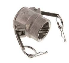 Camlock DN 40 (1 1/2'') Stainless Steel Coupling Rp 1 1/2'' Female Thread Type D MIL-C-27487