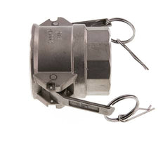 Camlock DN 50 (2'') Stainless Steel Coupling Rp 2'' Female Thread Type D MIL-C-27487