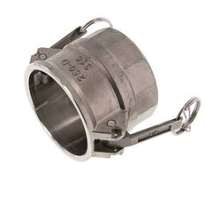 Camlock DN 60 (2 1/2'') Stainless Steel Coupling Rp 2 1/2'' Female Thread Type D MIL-C-27487