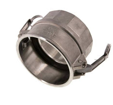 Camlock DN 140 (6'') Stainless Steel Coupling Rp 6'' Female Thread Type D MIL-C-27487