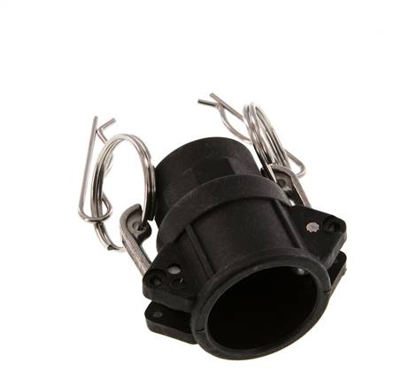 Camlock DN 20 (3/4'') Polypropylene Coupling Rp 3/4'' Female Thread Type D MIL-C-27487