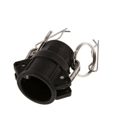 Camlock DN 20 (3/4'') Polypropylene Coupling Rp 3/4'' Female Thread Type D MIL-C-27487