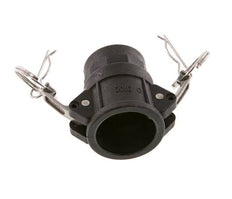 Camlock DN 25 (1'') Polypropylene Coupling Rp 1'' Female Thread Type D MIL-C-27487