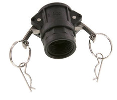 Camlock DN 25 (1'') Polypropylene Coupling Rp 1'' Female Thread Type D MIL-C-27487