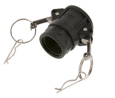 Camlock DN 25 (1'') Polypropylene Coupling Rp 1'' Female Thread Type D MIL-C-27487