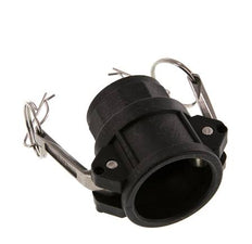 Camlock DN 32 (1 1/4'') Polypropylene Coupling Rp 1 1/4'' Female Thread Type D MIL-C-27487