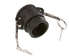 Camlock DN 40 (1 1/2'') Polypropylene Coupling Rp 1 1/2'' Female Thread Type D MIL-C-27487