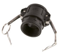 Camlock DN 40 (1 1/2'') Polypropylene Coupling Rp 1 1/2'' Female Thread Type D MIL-C-27487