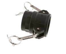Camlock DN 40 (1 1/2'') Polypropylene Coupling Rp 1 1/2'' Female Thread Type D MIL-C-27487