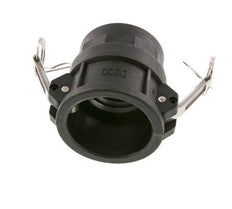 Camlock DN 50 (2'') Polypropylene Coupling Rp 2'' Female Thread Type D MIL-C-27487