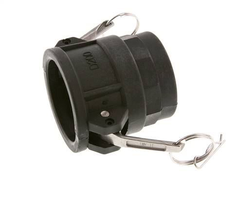 Camlock DN 50 (2'') Polypropylene Coupling Rp 2'' Female Thread Type D MIL-C-27487