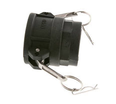 Camlock DN 50 (2'') Polypropylene Coupling Rp 2'' Female Thread Type D MIL-C-27487