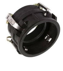 Camlock DN 90 (4'') Polypropylene Coupling Rp 4'' Female Thread Type D MIL-C-27487