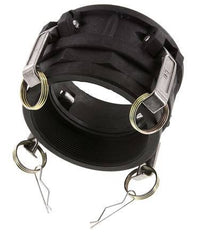 Camlock DN 90 (4'') Polypropylene Coupling Rp 4'' Female Thread Type D MIL-C-27487