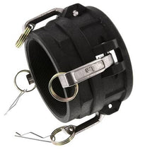 Camlock DN 90 (4'') Polypropylene Coupling Rp 4'' Female Thread Type D MIL-C-27487