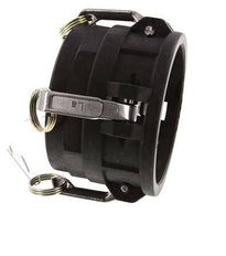 Camlock DN 90 (4'') Polypropylene Coupling Rp 4'' Female Thread Type D MIL-C-27487