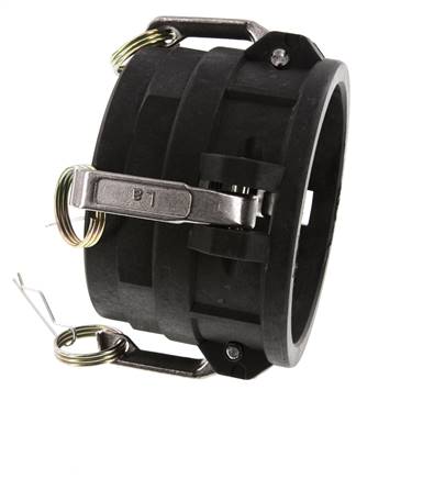 Camlock DN 90 (4'') Polypropylene Coupling Rp 4'' Female Thread Type D MIL-C-27487